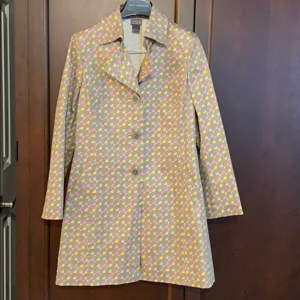 Sigrid Olsen Ladies Trench Coat size 4